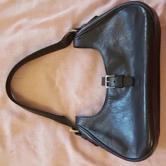 Prada Cleo Black Leather Hobo Handbag - Picture 1 of 14